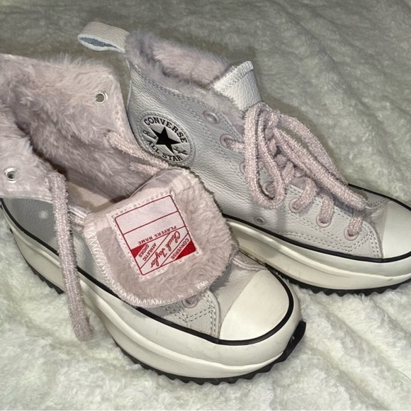 💕Converse Run Star Hike Cozy Club Light In Light Pink - Picture 5 of 5